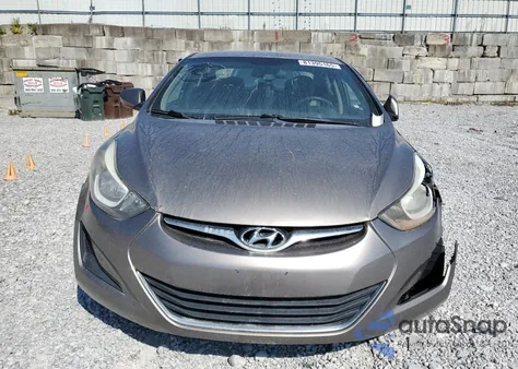 2016 Hyundai Elantra Se из США, поврежденный, VIN 5NPDH4AE1GH763203